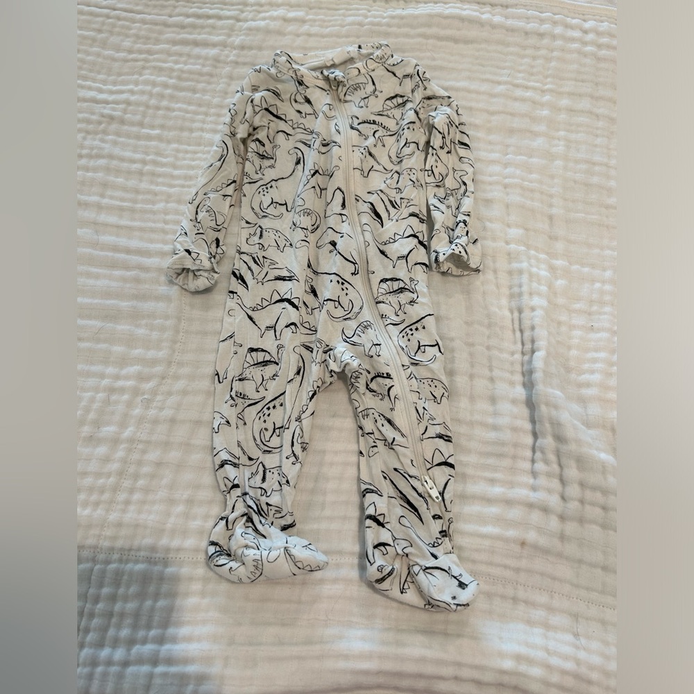Angel Dear Dino Zipper Sleeper 0-3